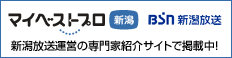 マイベストプロ新潟 BSN新潟放送 新潟放送運営の専門家紹介サイトで掲載中！